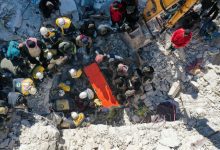 7100 حصيلة ضحايا الزلزال في تركيا وسوريا